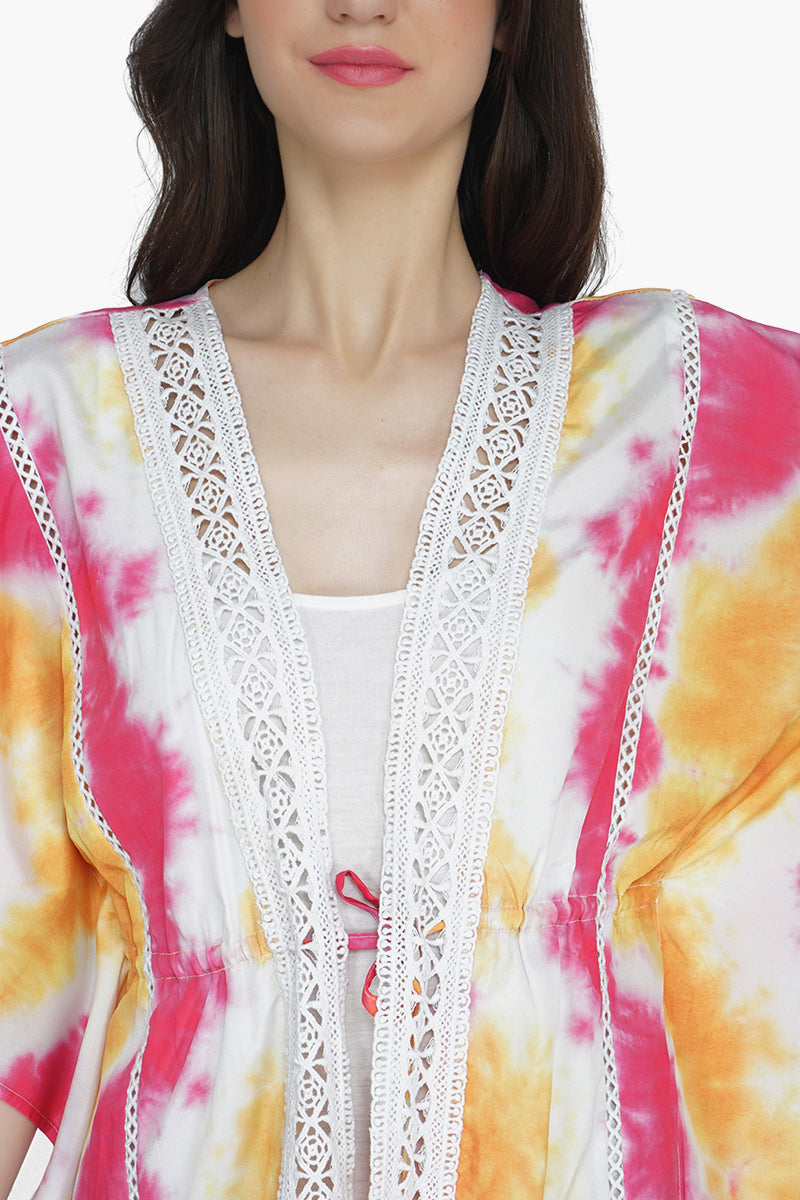 Sunrise Tie Dye Cover Up