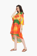 Paradise Tie Dye Long Tunic