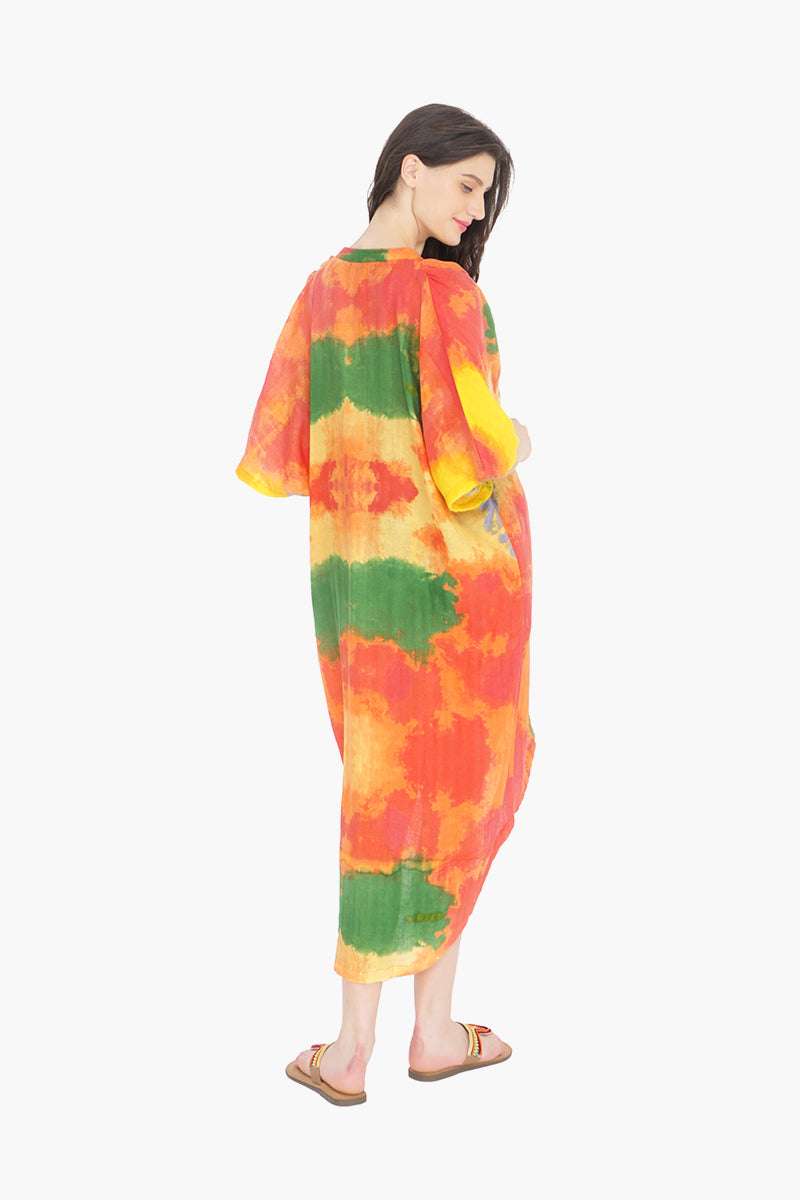 Paradise Tie Dye Long Tunic