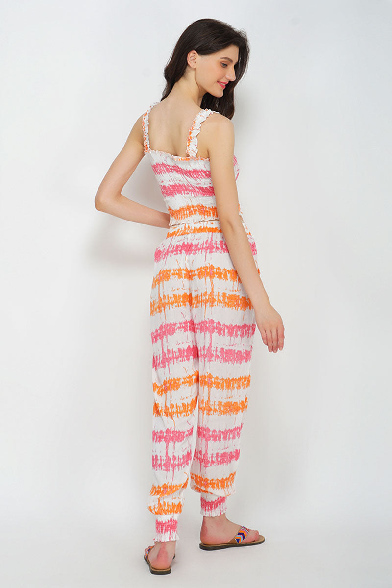 Reva Tie Dye Cropped Top