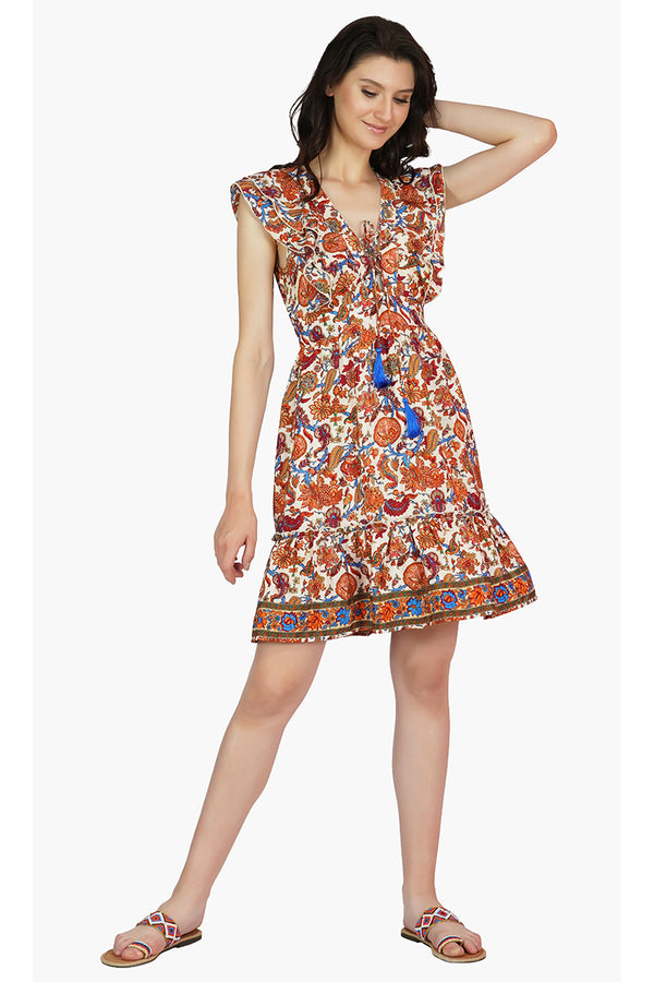 Serena Floral Mini Dress
