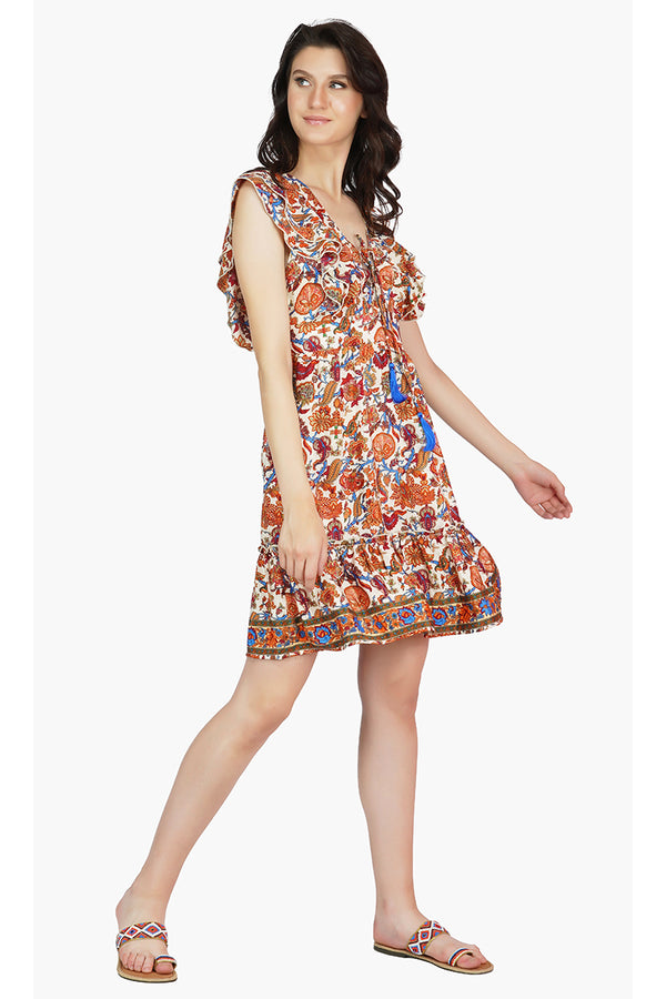 Serena Floral Mini Dress