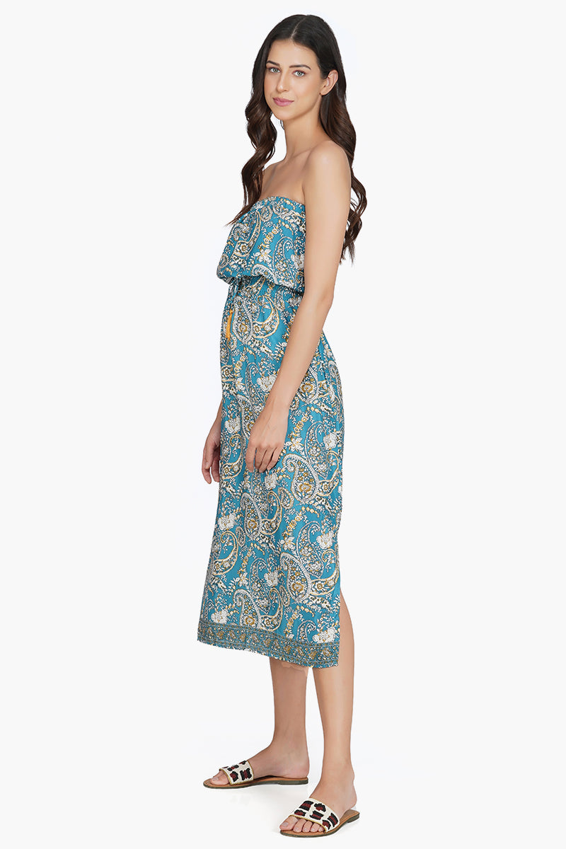 Hailee Bandeau Midi Dress