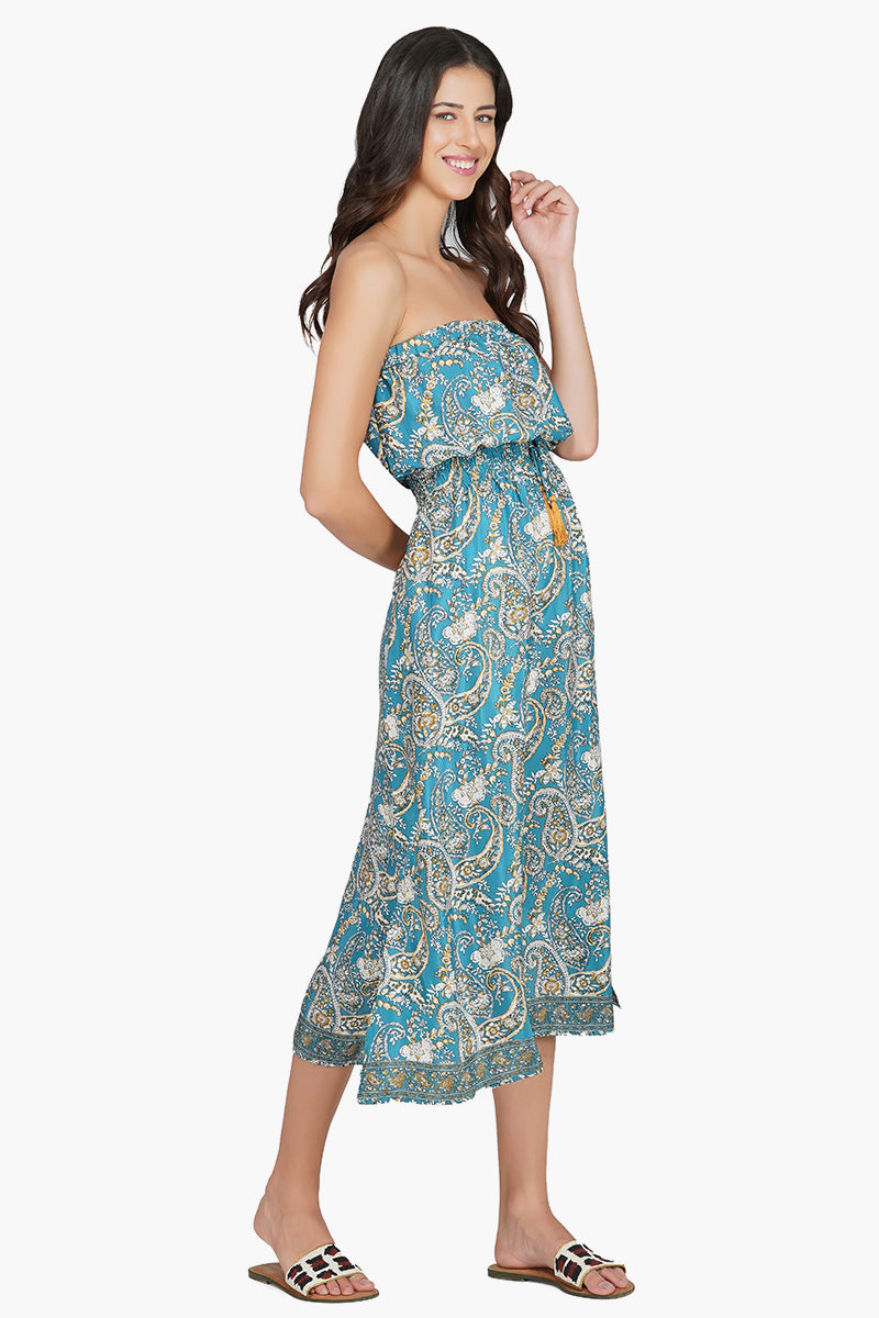 Hailee Bandeau Midi Dress