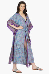 Ana Maxi Kimono Cover Up
