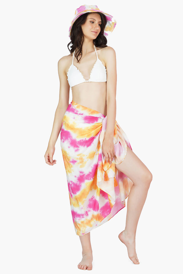 Sunrise Tie Dye Sarong