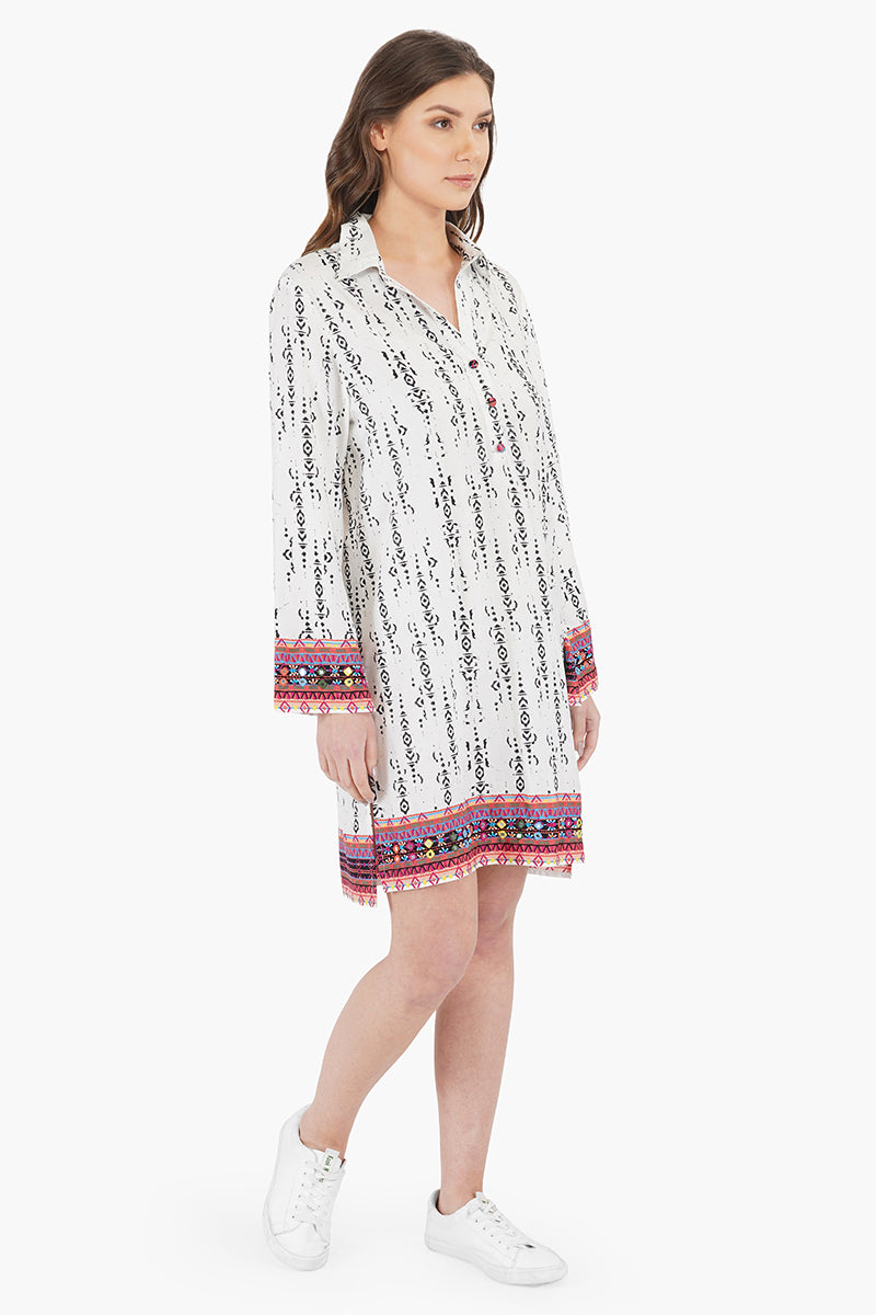 Boho Tribal Tunic Dress
