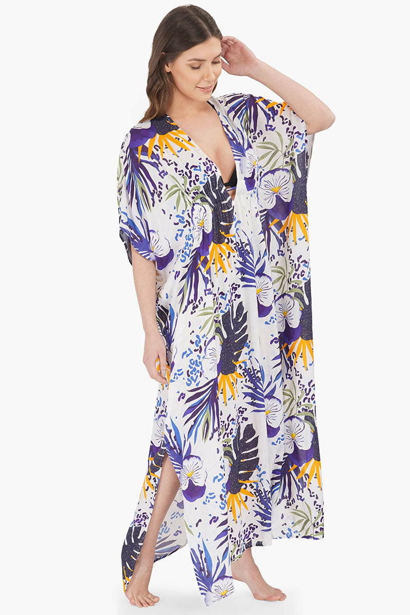 Tropical Twilight Shirt Maxi