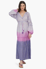 Very Peri Cotton Maxi Dress