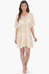 Afterglow Butterfly Kimono Dress