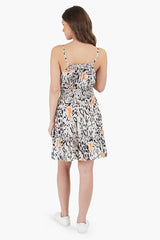 Wild Animal Print Short Dress