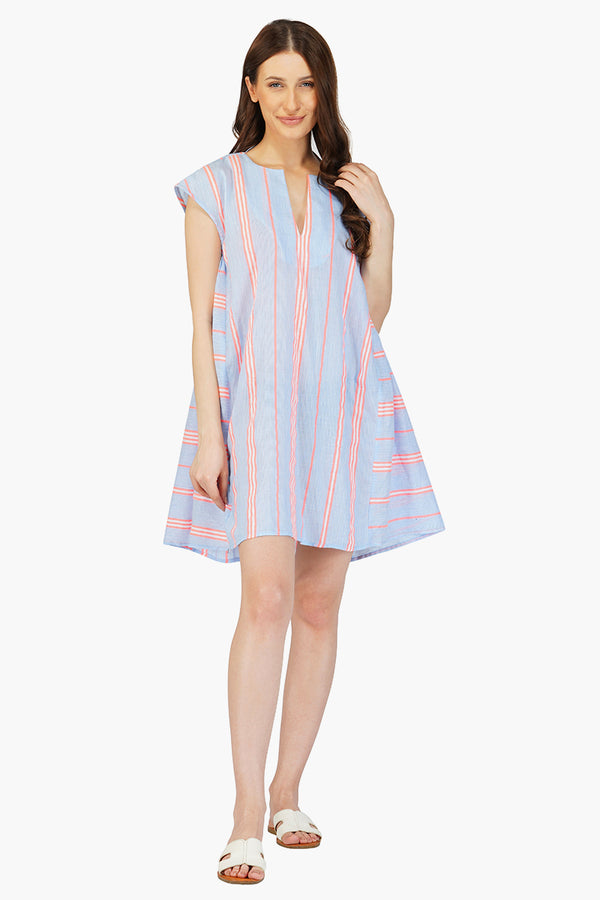 Ether Cotton Striped Tunic