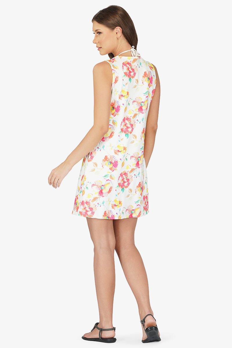 Camellia Floral Short Dress