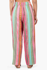 Dora Yarn Dyed Striped Pants