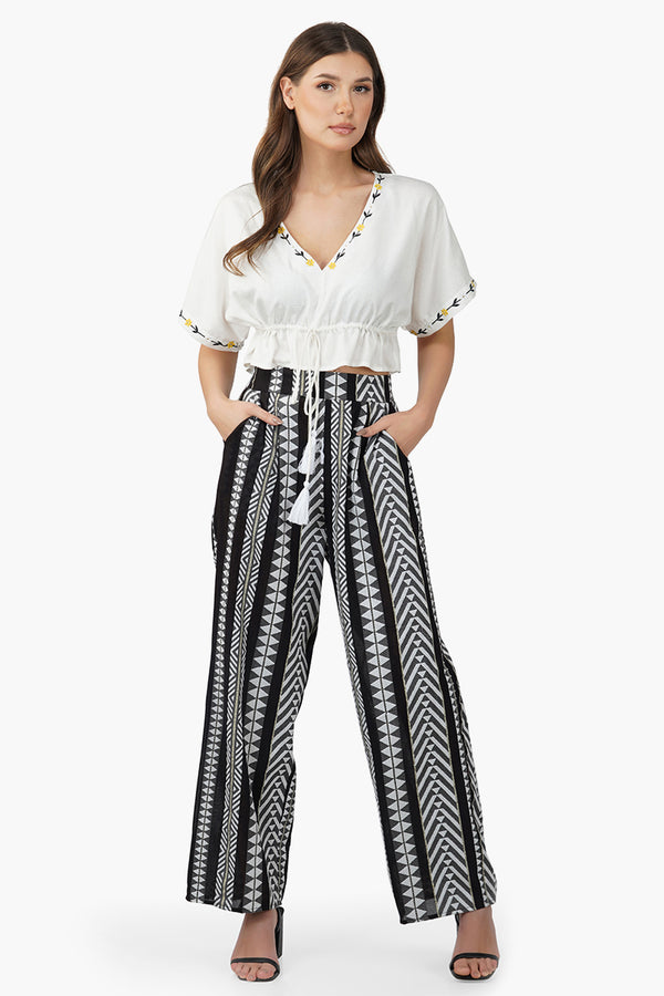 Lori Mexican Striped Pants