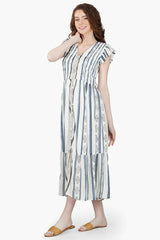 Gianna Striped Maxi Dress