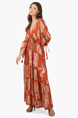 Omnia Tiered Maxi Dress