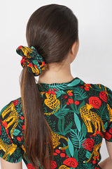 Jaguar Paradise Scrunchie