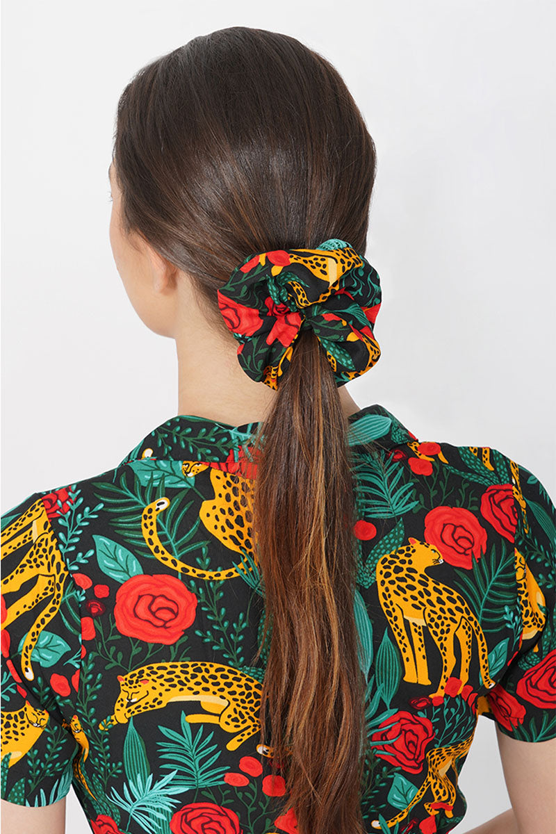 Jaguar Paradise Scrunchie