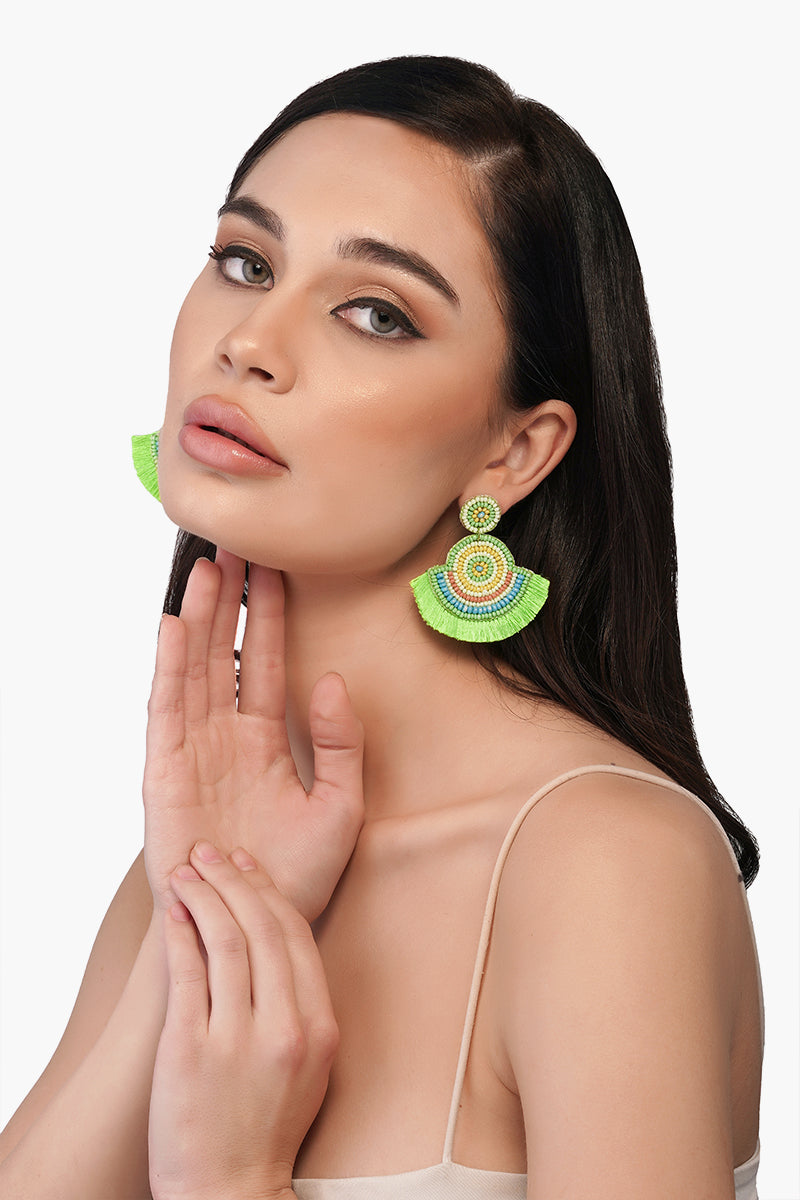 Bright is Best Embellished Earrings