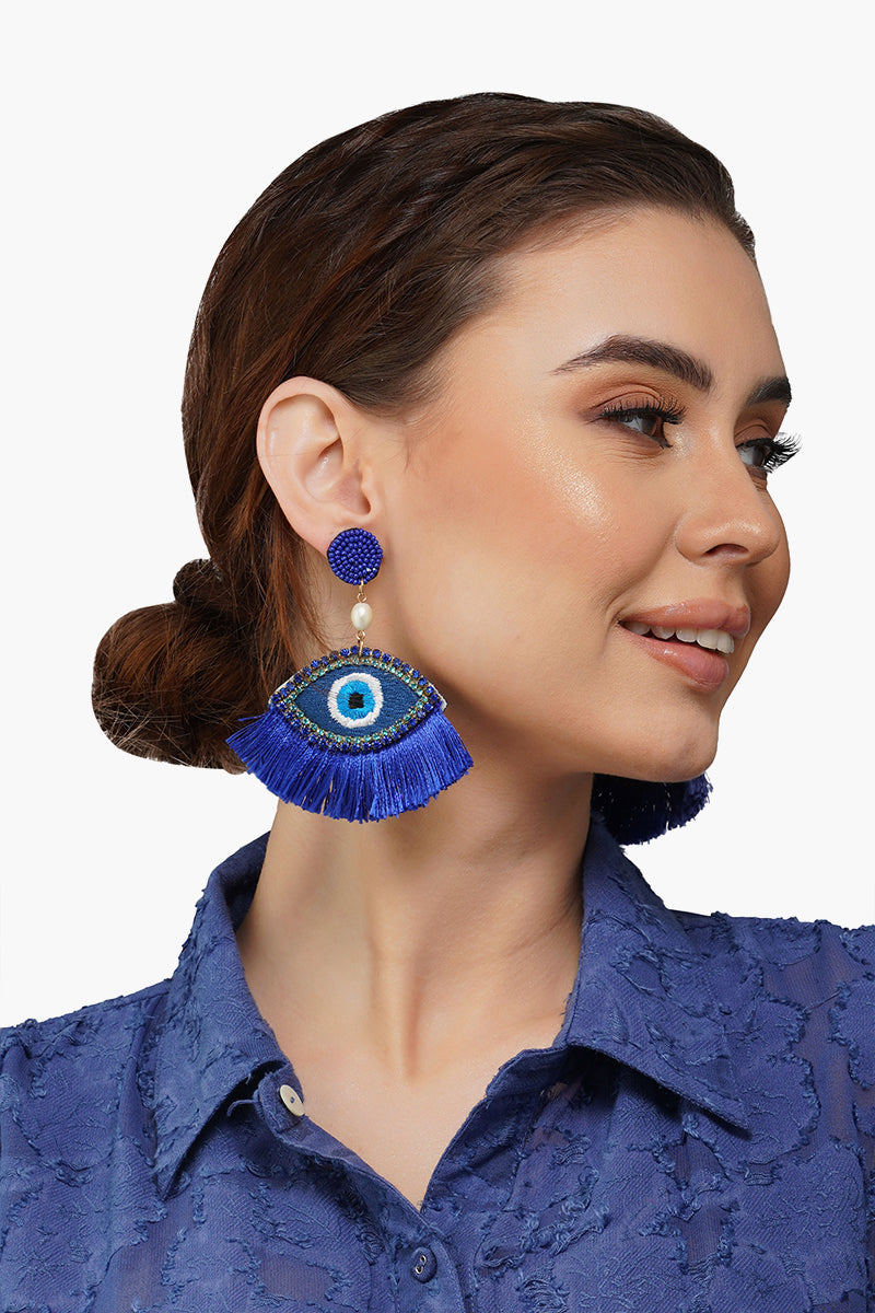 Forever Greece Evil Eye Earrings