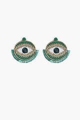 Tahitian Evil Eye Earrings